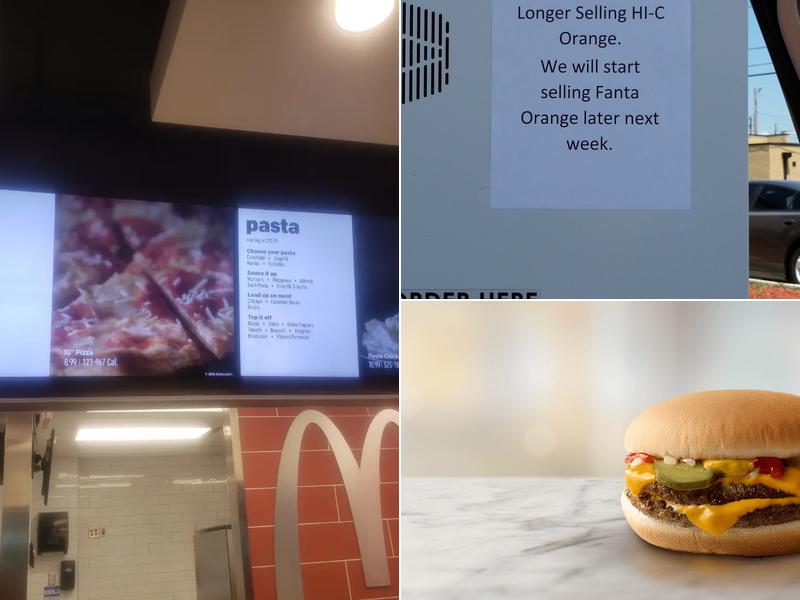 McDonald's Menu