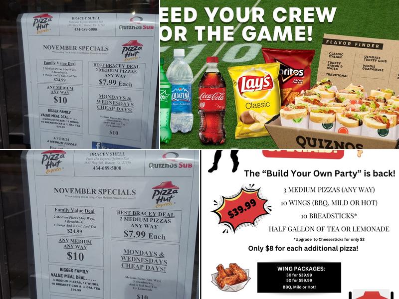 Pizza Hut Express Menu