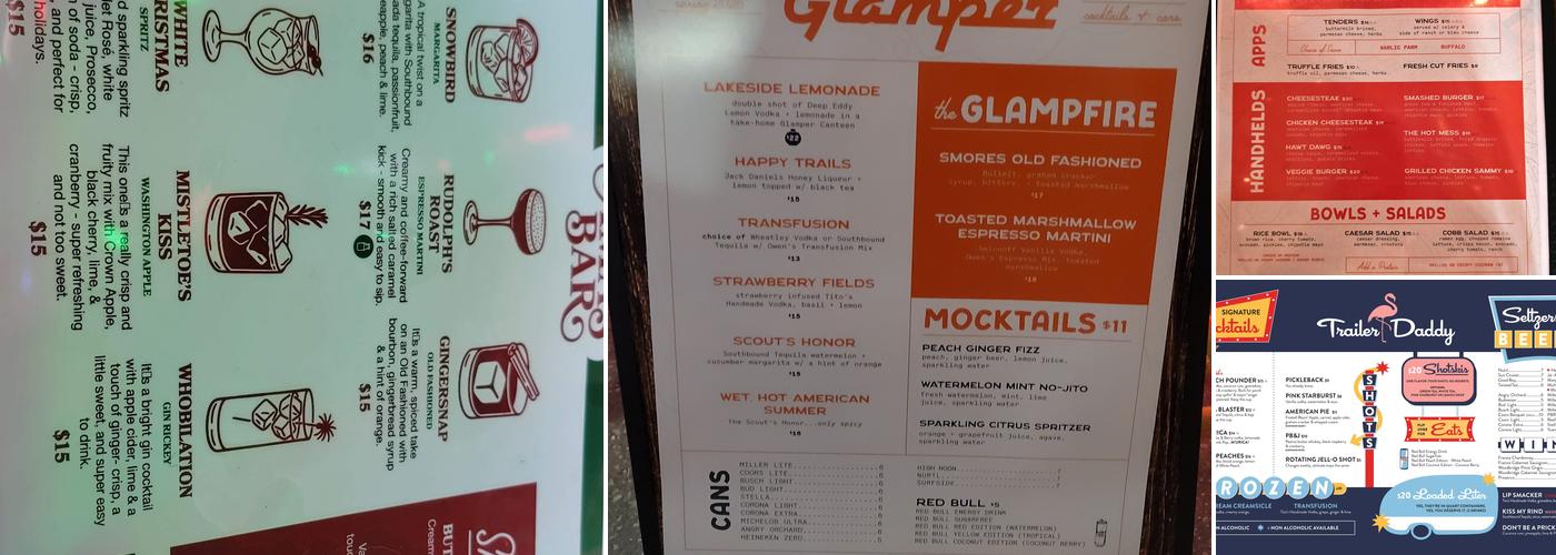 Trailer Daddy Menu