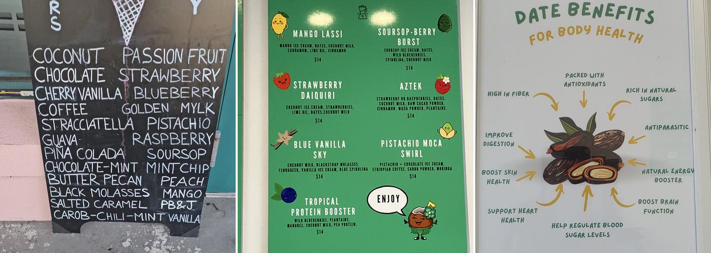 COCO LOV Menu