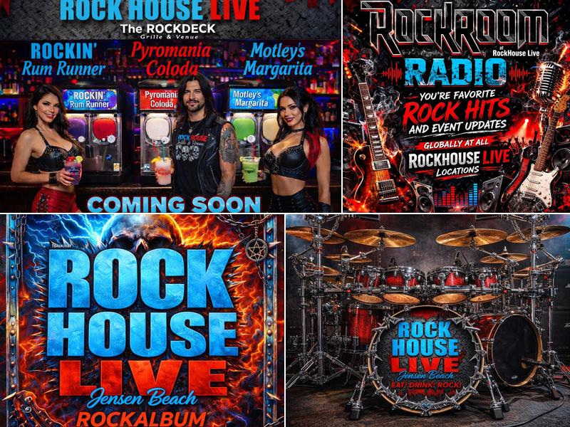 RockHouse Live 4304 NE Ocean Blvd, Jensen Beach
