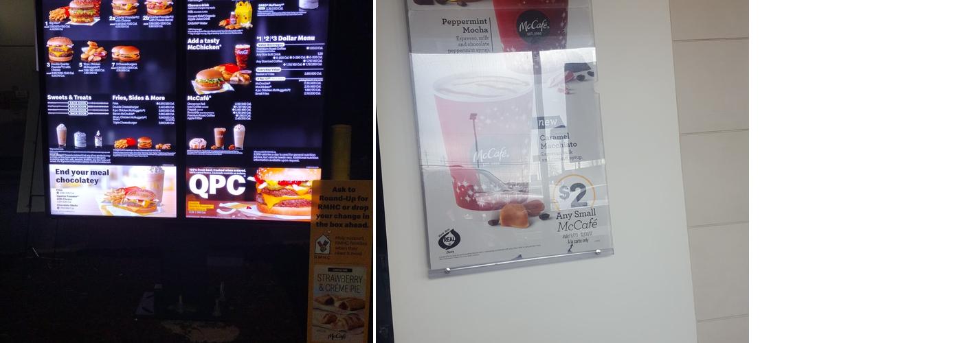 McDonald's Menu
