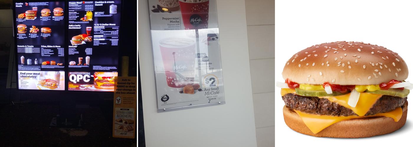 McDonald's Menu