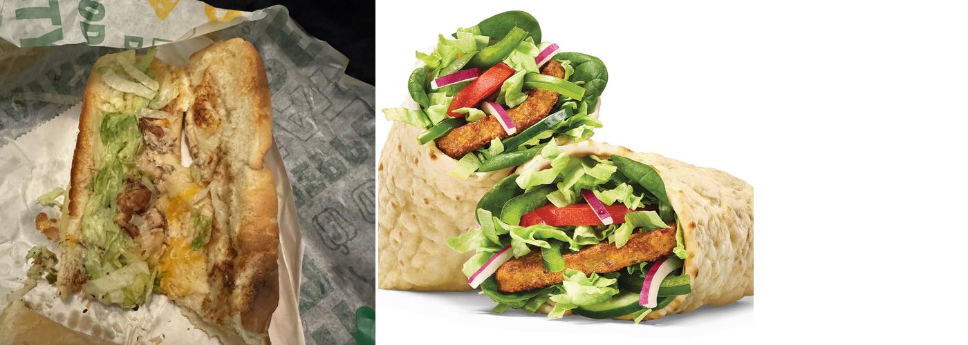 Subway Menu