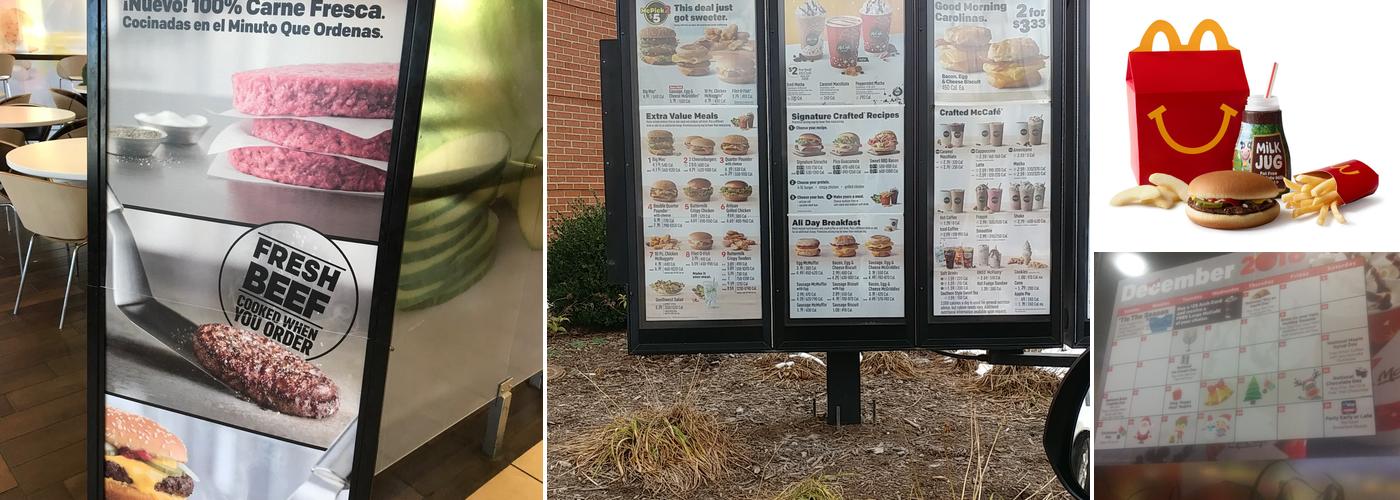 McDonald's Menu