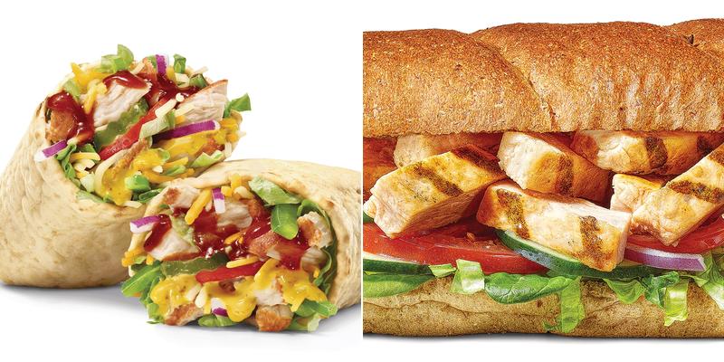 Subway Menu