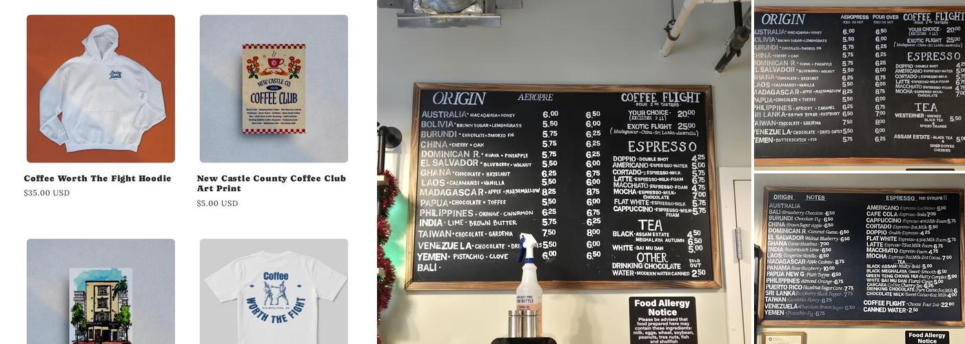 Dueling Rabbits Menu