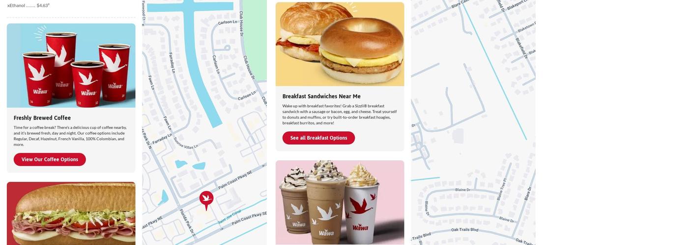 Wawa Menu