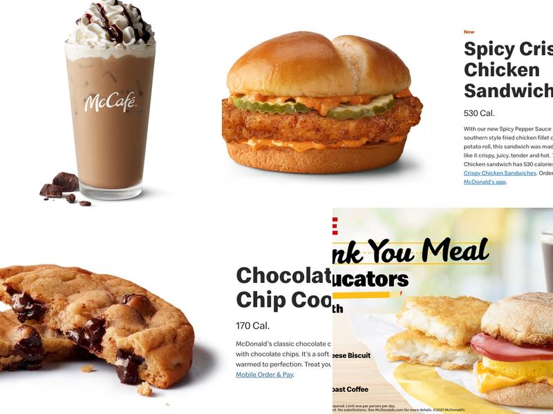 McDonald's Menu