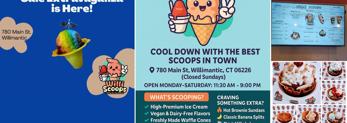 Willi Scoops Menu