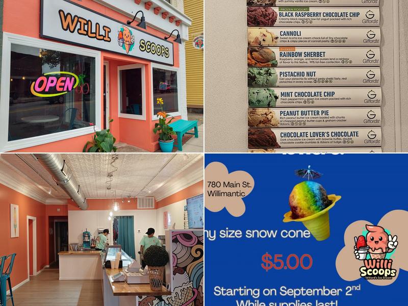Willi Scoops 780 Main St, Willimantic