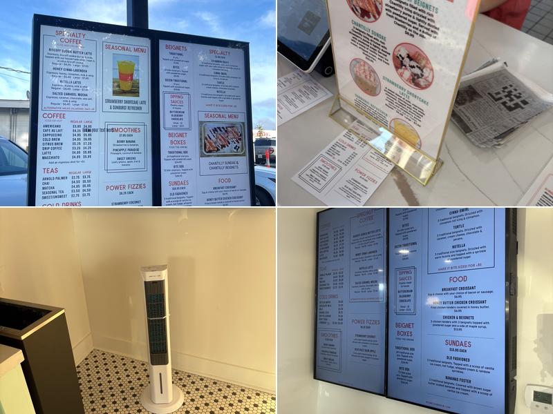 Beignets & Brew Menu
