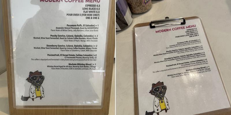 Colony Menu