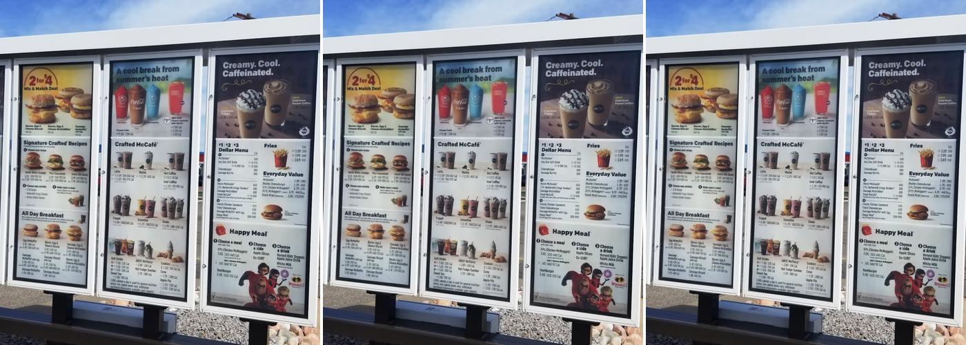 McDonald's Menu