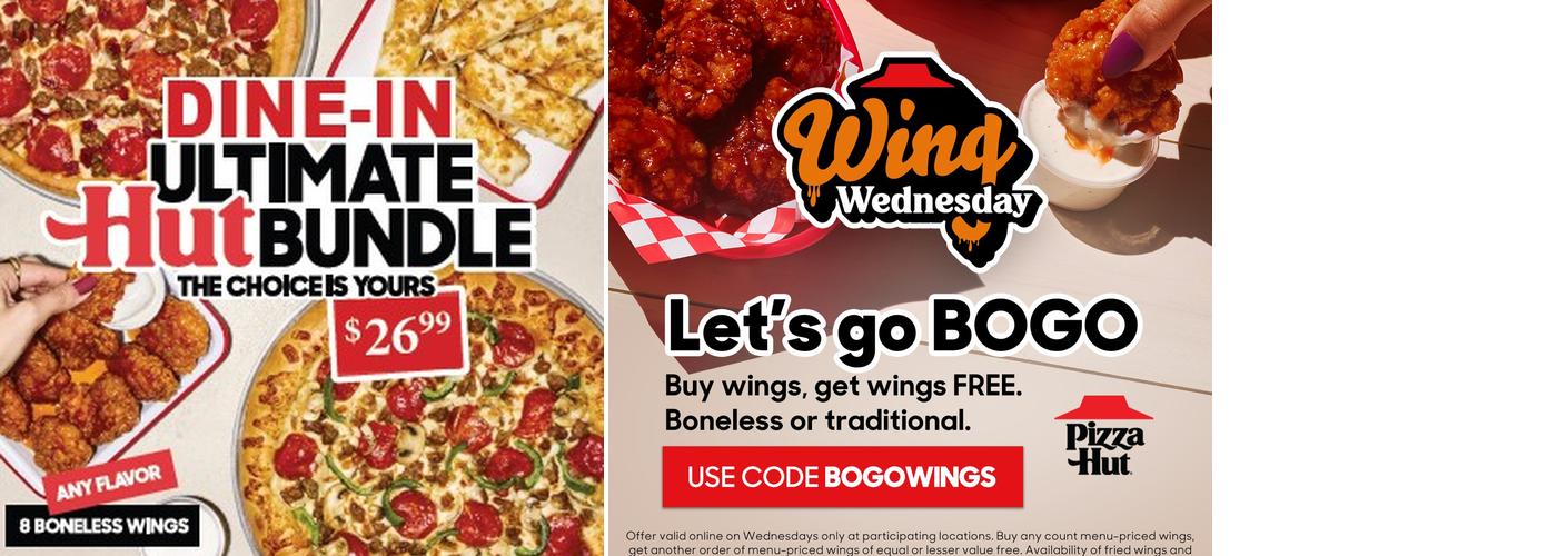 Pizza Hut Menu