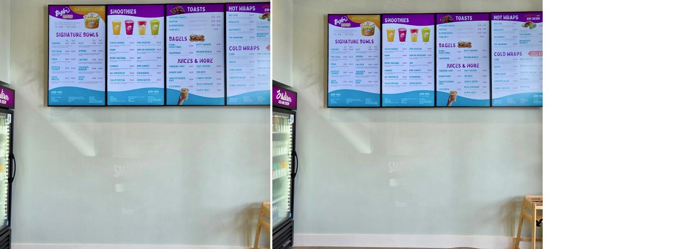 3Natives Menu