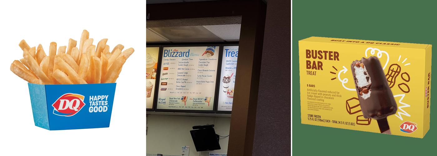 Dairy Queen Menu