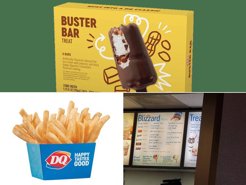 Dairy Queen Menu