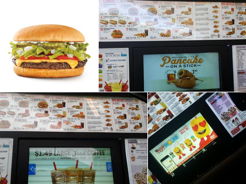 Sonic Drive-In Menu