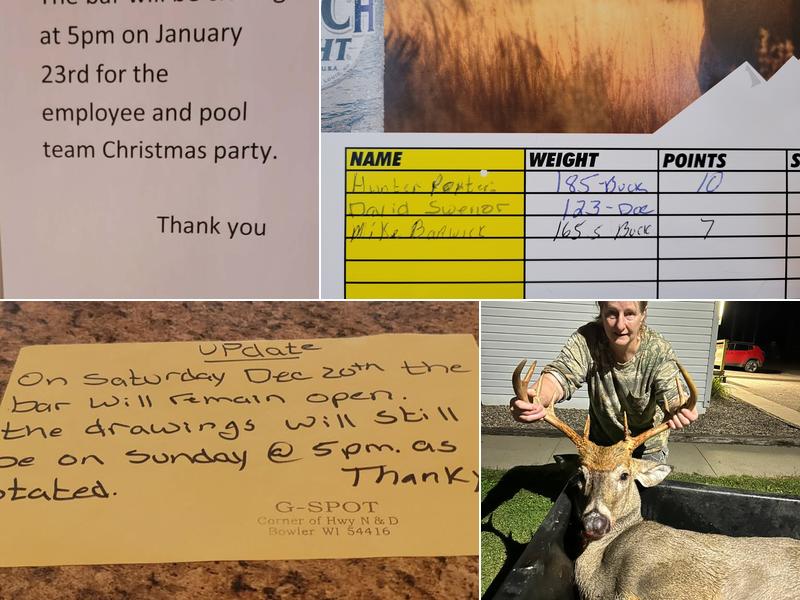 G Spot N9095 County Rd D, Bowler