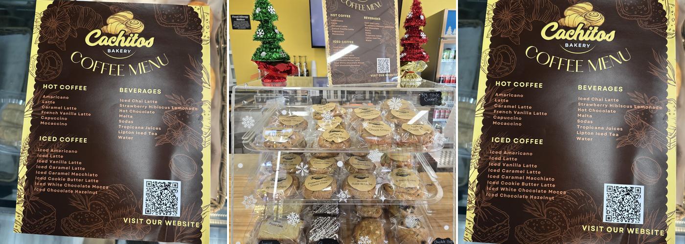Cachitos Bakery Menu