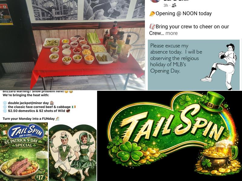 Tail Spin Bar & Grill s64w18295 Martin Dr, Muskego