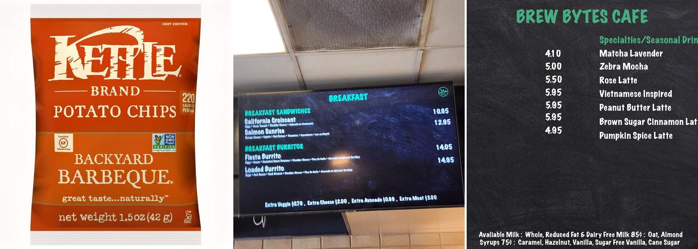 Brew Bytes Cafe Menu