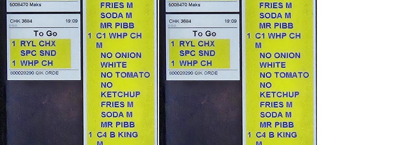 Burger King Menu