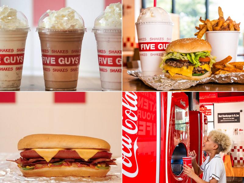 Five Guys 552 Hartford Pike, Dayville