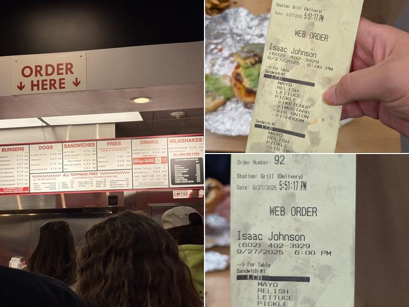 Five Guys Menu