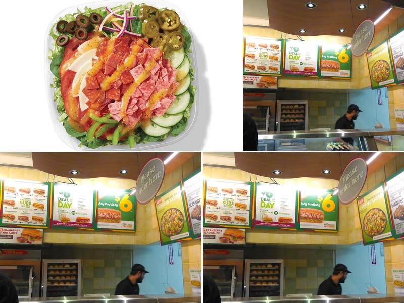 Subway Menu