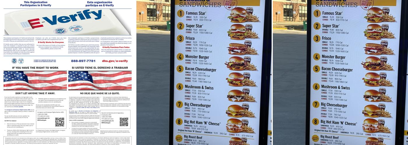 Hardee's Menu