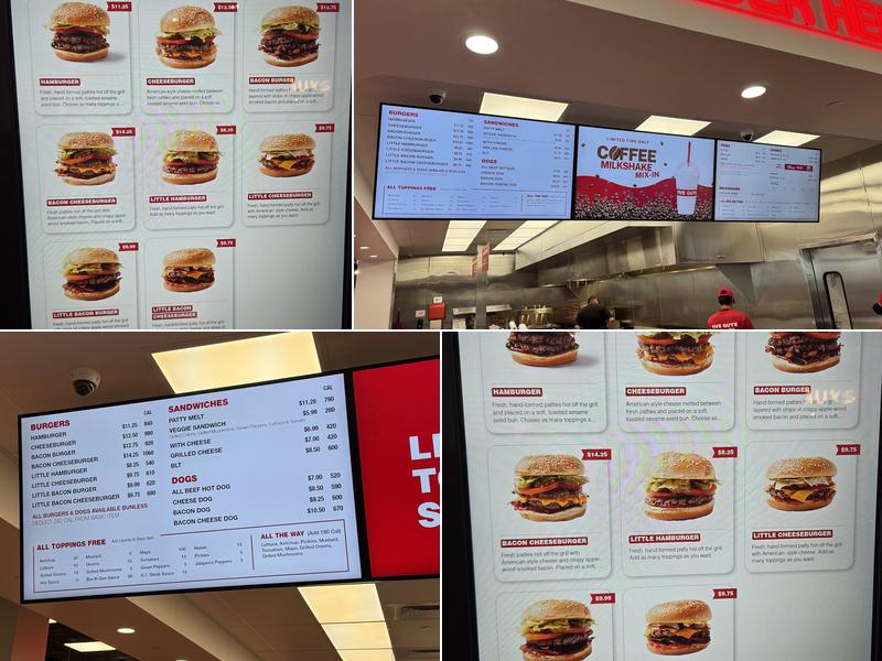 Five Guys Menu