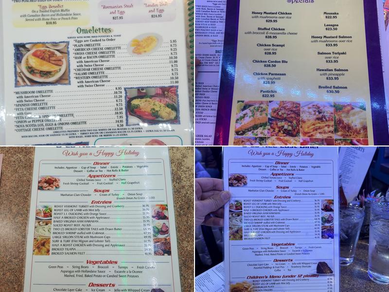 Oconee Diner Menu