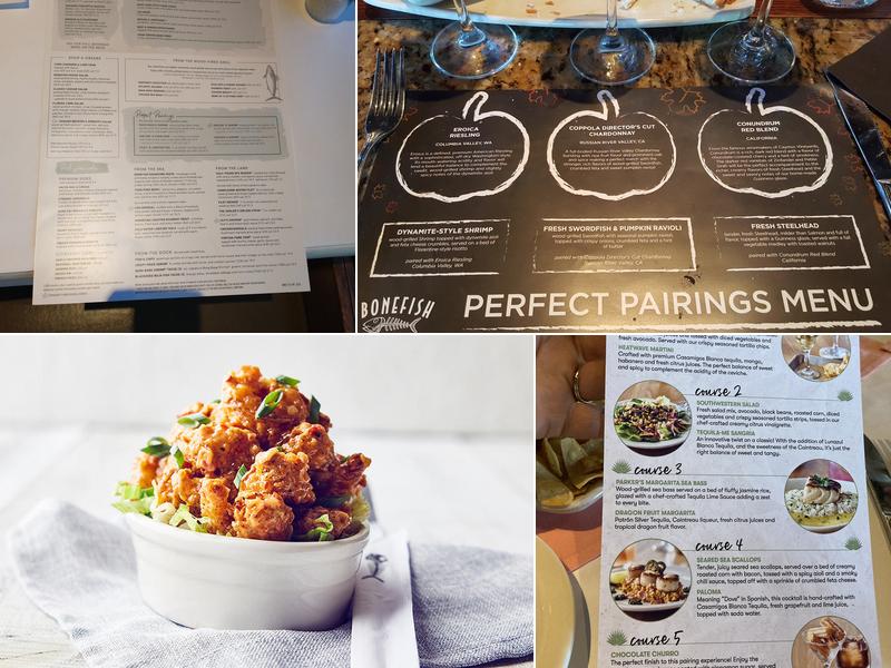 Bonefish Grill Menu