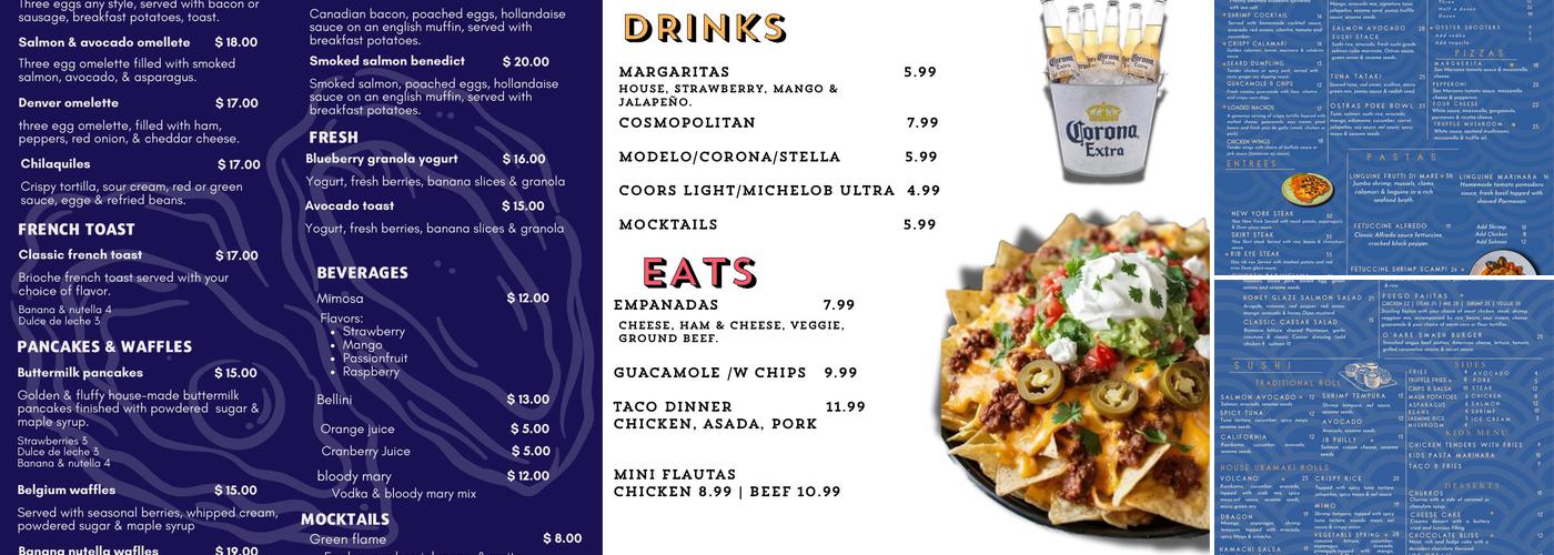 Ostras Menu
