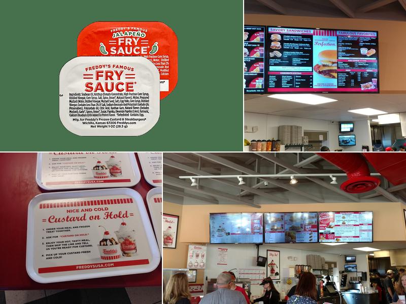 Freddy's Frozen Custard & Steakburgers Menu