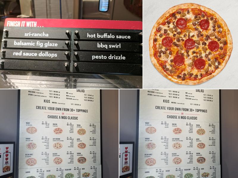 MOD Pizza Menu