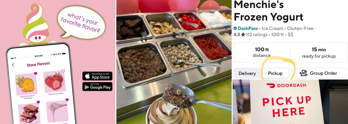 Menchie's SBR- Frozen Yogurt Shop Menu