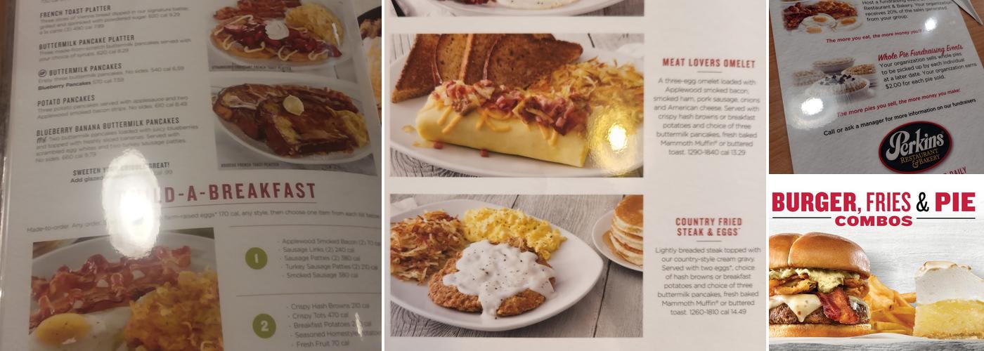 Perkins American Food Co. Menu
