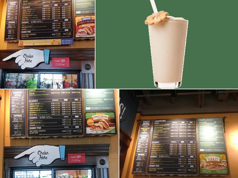Potbelly Sandwich Shop Menu
