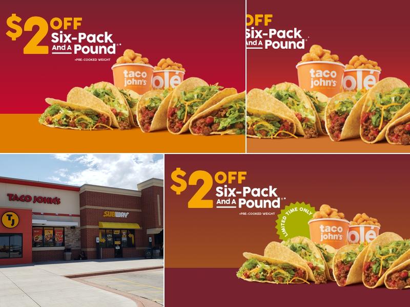 Taco John's SWC, I-25/Hwy 56 Exit 200, Berthoud