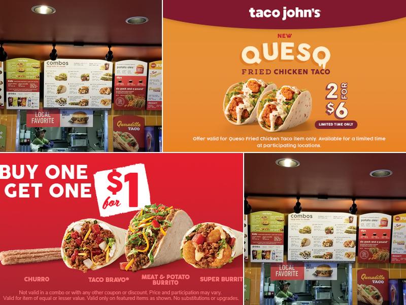 Taco John's Menu