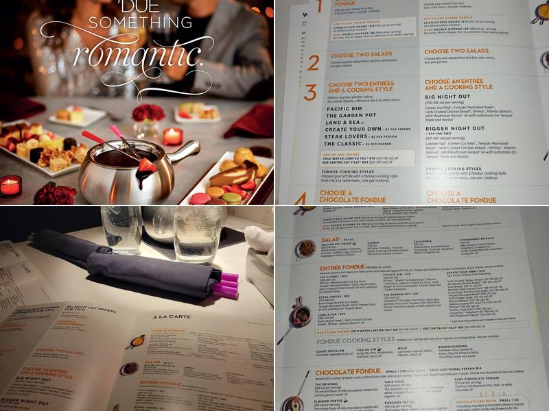 Melting Pot Menu