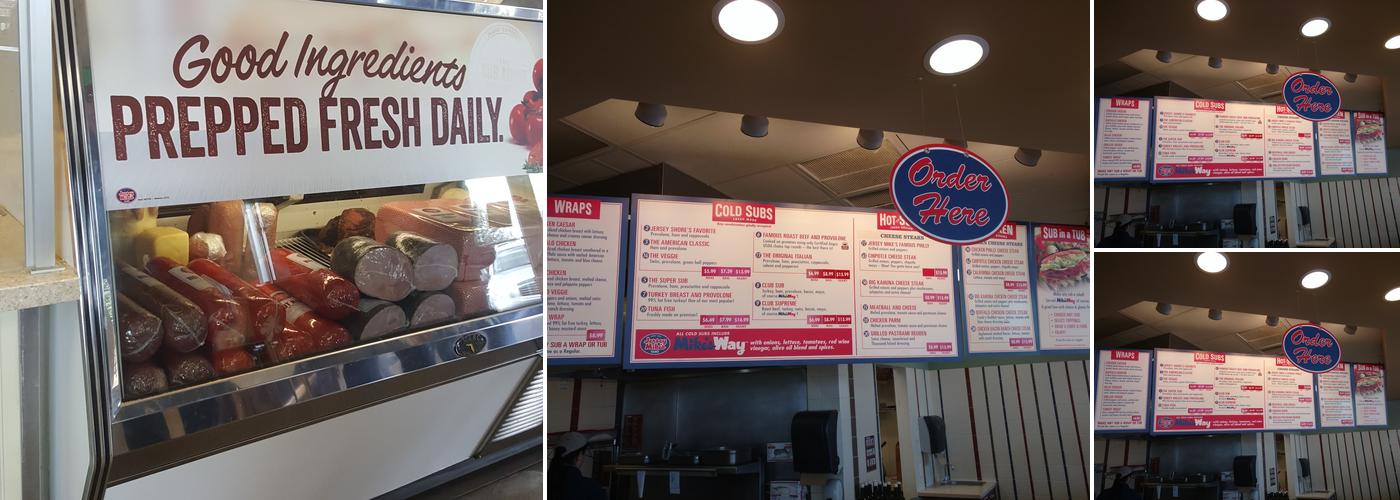 Jersey Mike's Subs Menu