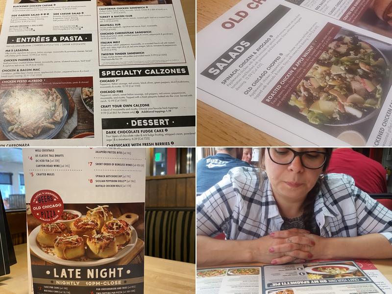 Old Chicago Pizza + Taproom Menu
