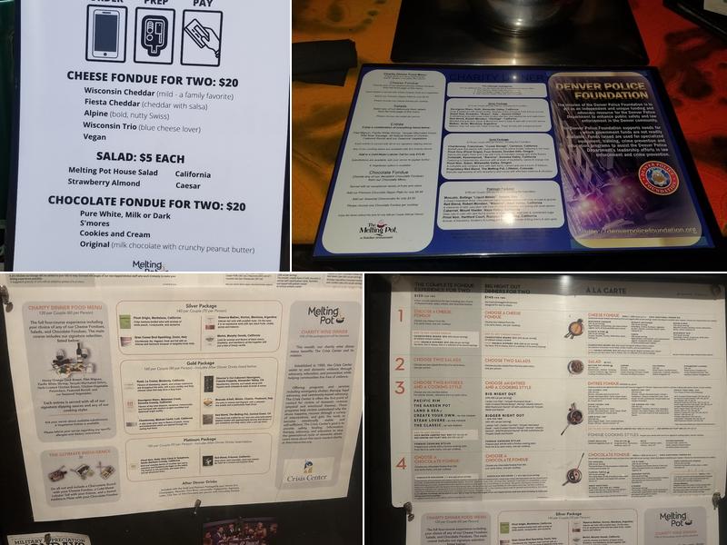 The Melting Pot Menu