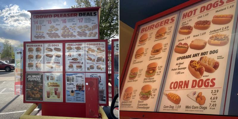 Wienerschnitzel Menu