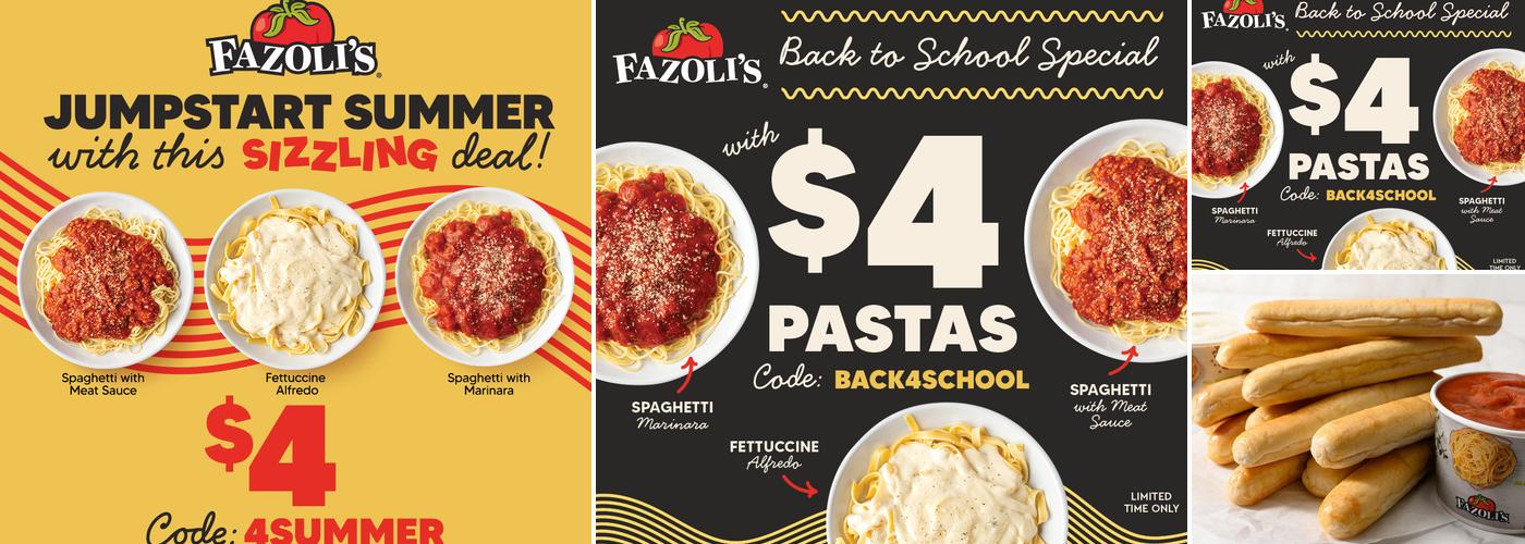 Fazoli's Menu