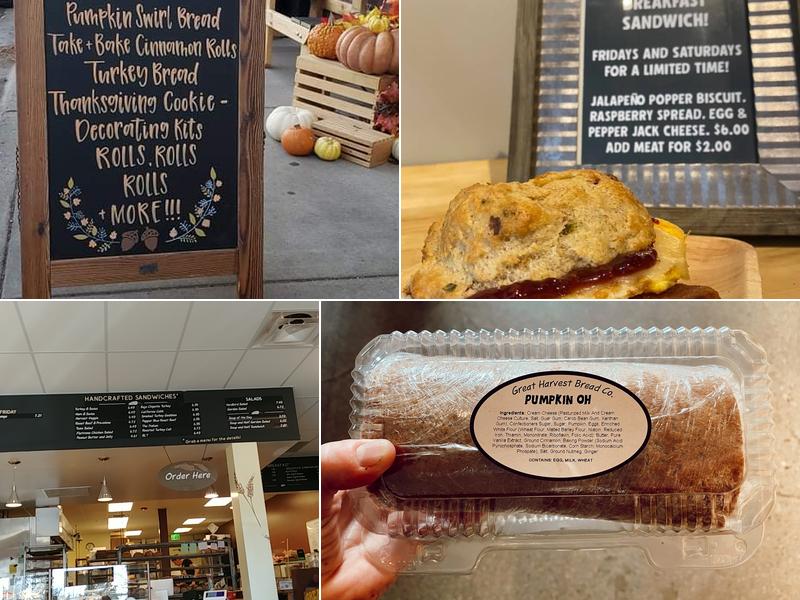 Great Harvest Bakery Cafe Menu